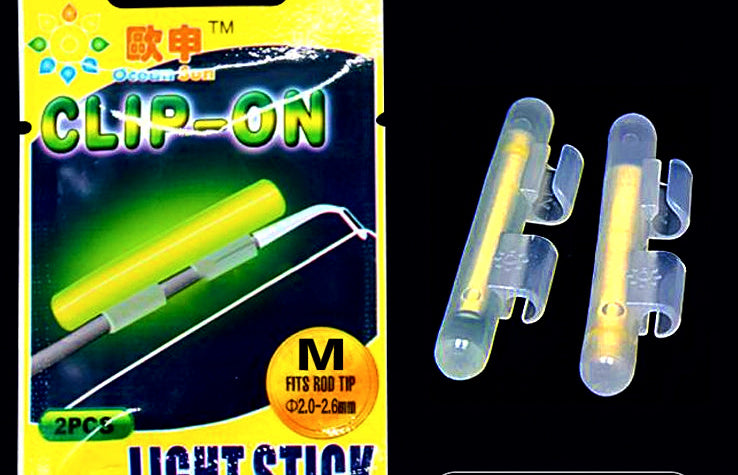 Night Fishing Glow Sticks, Float Light Sticks (10 Packs) – product photo