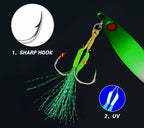 Red Eye Metal Casting Jig with Hook, 20–60 g (0.7–2.1 oz) – product photo