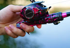 Round Baitcasting Reel 7.2:1, 4+1 Bearings, Metal Spool – product photo
