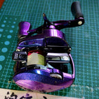 Pre-Cut Baitcasting Reel Protective Film Wrap Sticker Set – product photo