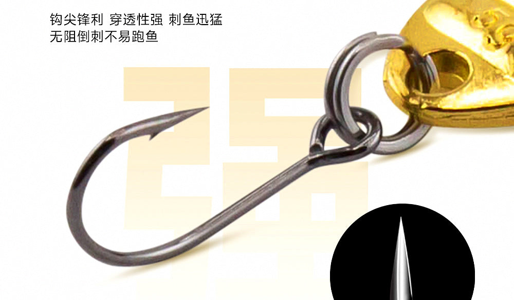 Micro Metal Spoon Lures, 1.5–7.5 g (0.05–0.26 oz) – product photo