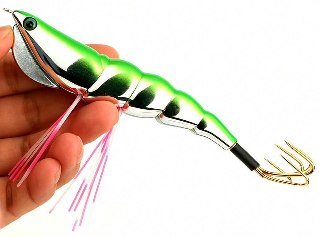 Wooden Shrimp Squid Jig, Size 3.5, 19 g (0.67 oz), 2-Pack – product photo
