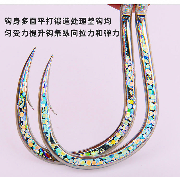 Spinning Flash Sequin Single Hook, 5X Strong, 5-Pack – product photo