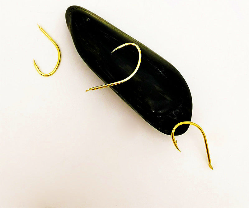 Long Shank Aji Hooks, Barbed, 50-Pack, Sizes 8–14 – product photo