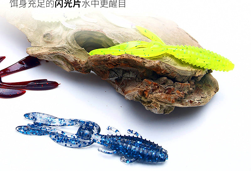 Floating Shrimp Soft Bait, 6.5–7.5 cm (2.6–3 in) – product photo