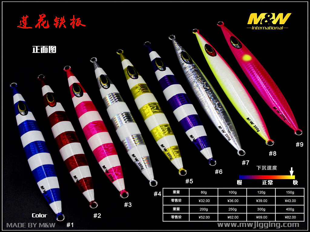 Slow Pitch Jig, 80–300 g (2.8–10.6 oz) – product photo