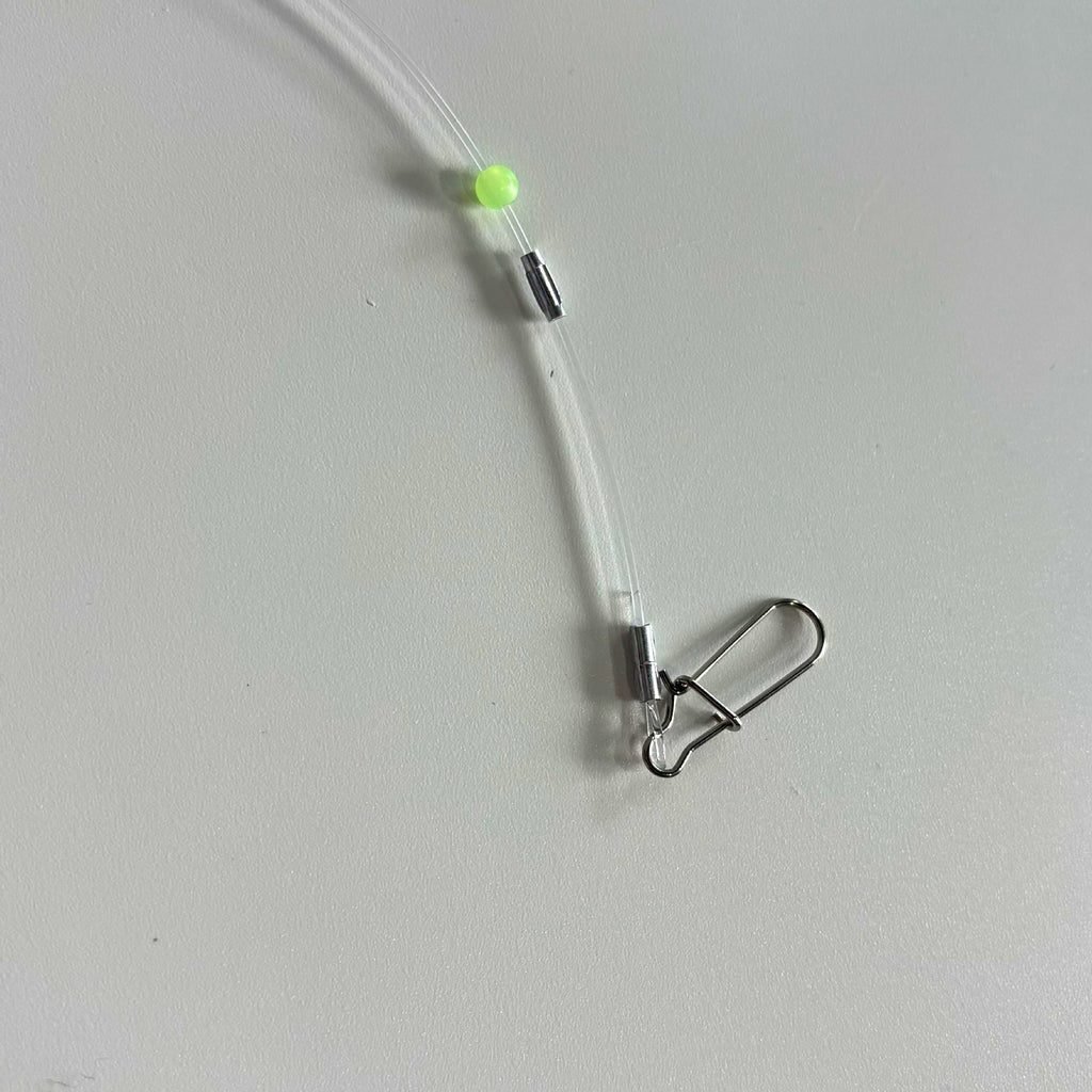 Nylon Bottom Fishing Rig, 1-2 Sinker Clips, 1-3 Hooks – product photo