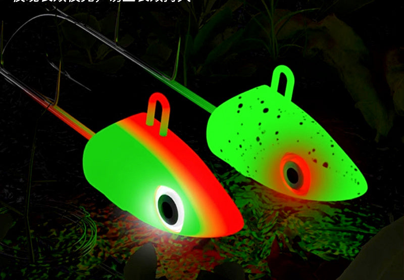 Light-Up Slow Pitch Jig, 100–300 g (3.5–10.6 oz) Glow – product photo