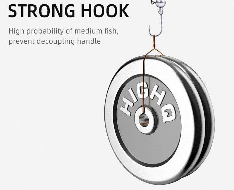 Weighted Swimbait Hooks, Offset Shank, 1–22 g (0.04–0.8 oz) – product photo