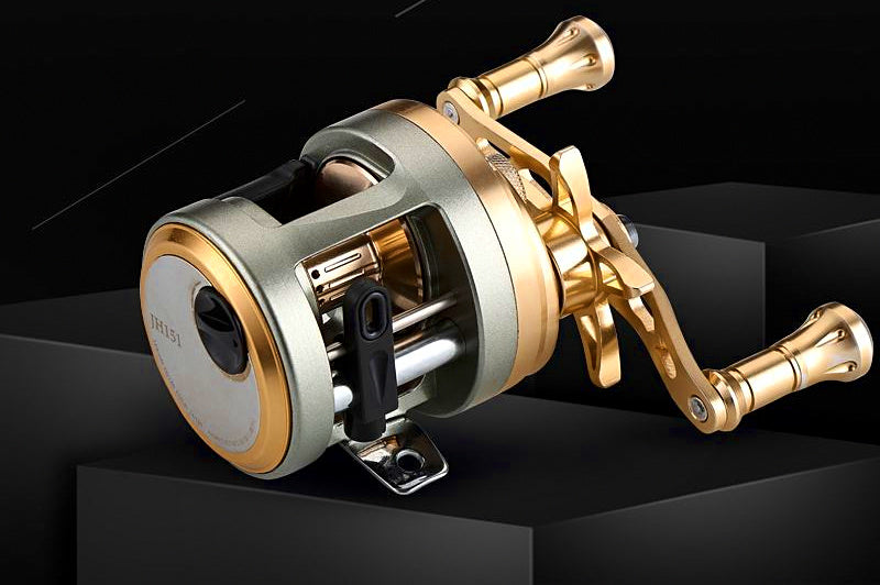 JH Series Baitcasting Reel, 9BB+1RB, Right or Left Hand – product photo