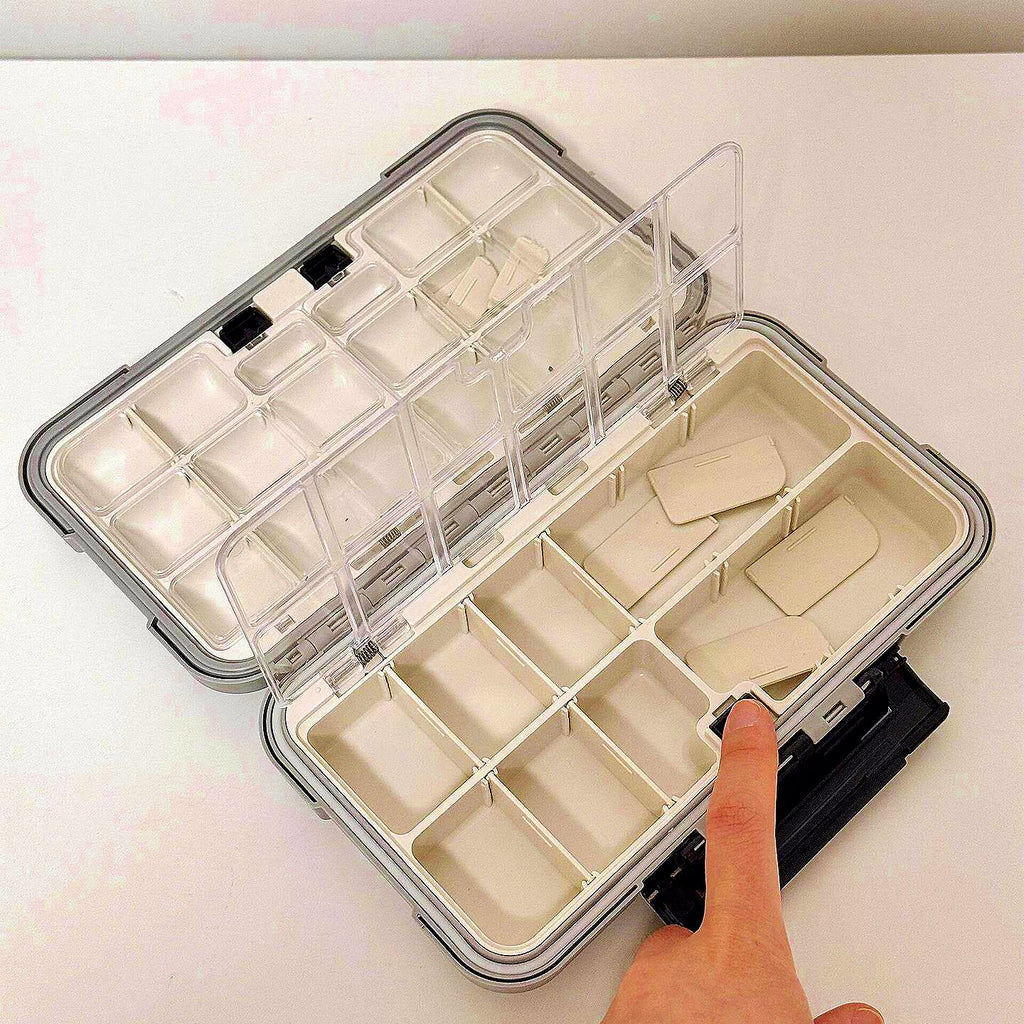 Waterproof Tackle Box, Small Parts Storage Case – product photo