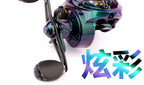 Teardrop Baitcasting Reel, 8 Bearings, Metal Spool – product photo