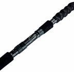 3-Piece Carbon Boat Rod, 1.8–2.4 m (5.9–7.9 ft), Black – product photo
