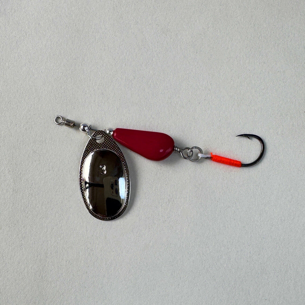 Casting Spinner Spoon, Single Hook, 5 pcs, 3–9.5 g (0.1–0.3 oz) – product photo