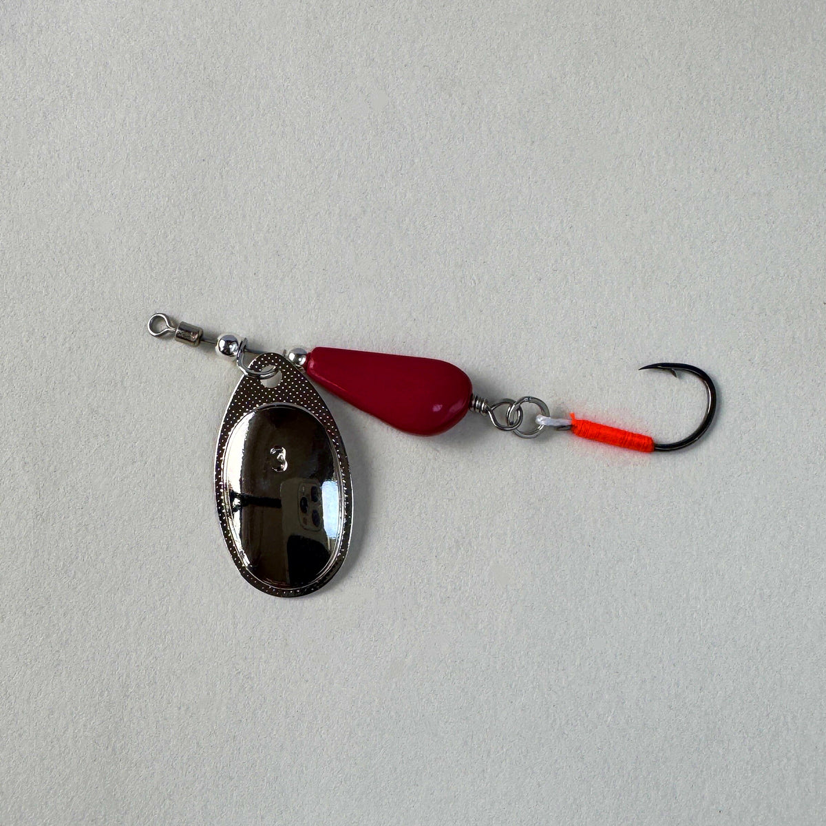 Casting Spinner Spoon, Single Hook, 5 pcs, 3–9.5 g (0.1–0.3 oz) – product photo