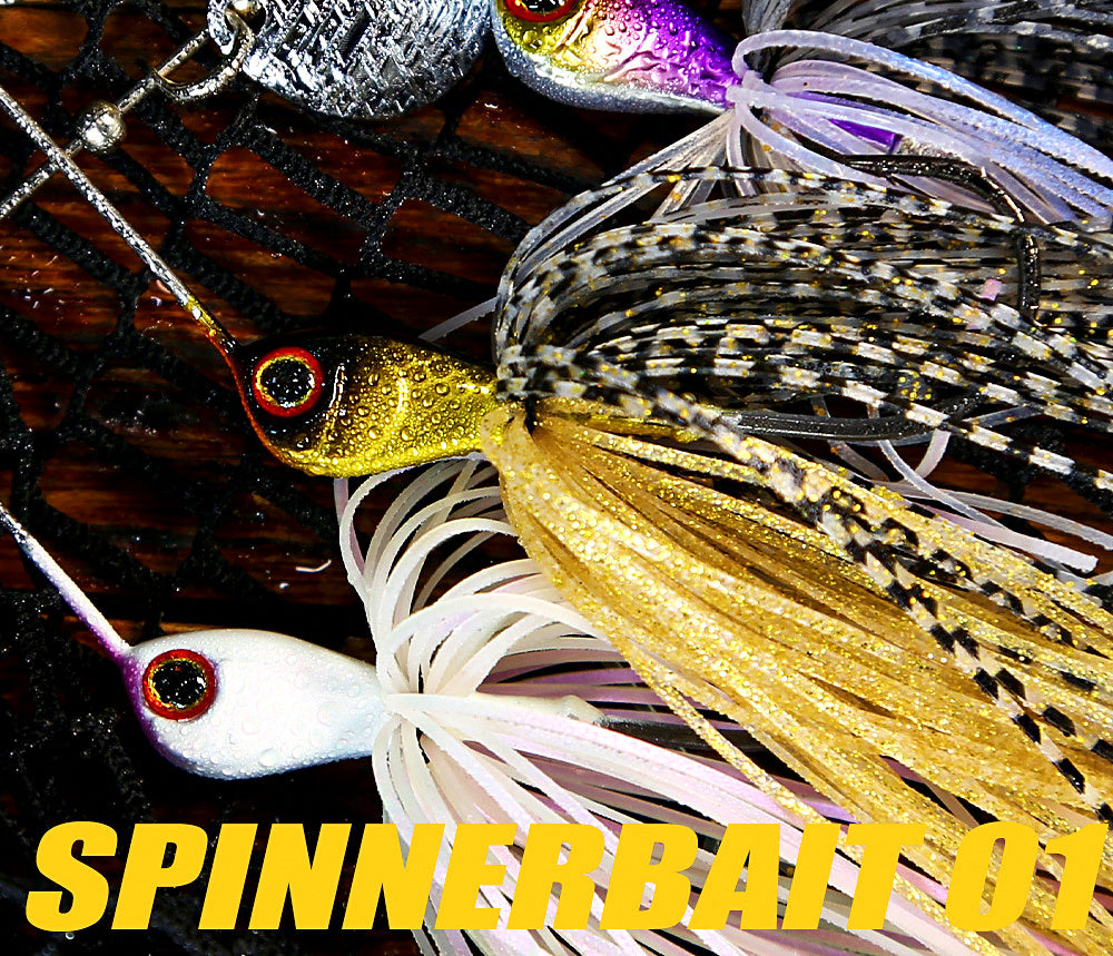 Sequin Blade Spinnerbait, 3/8 or 1/2 oz (10.6 / 14.2 g) – product photo