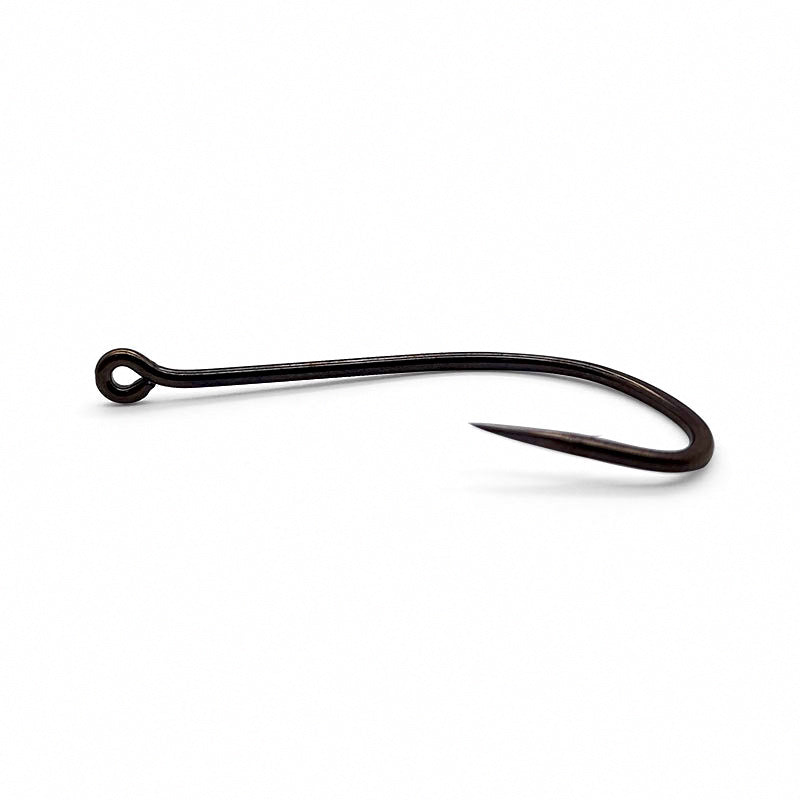 Long Shank Tube-Eye Fishing Hooks, Bulk Pack, Sizes 4-40