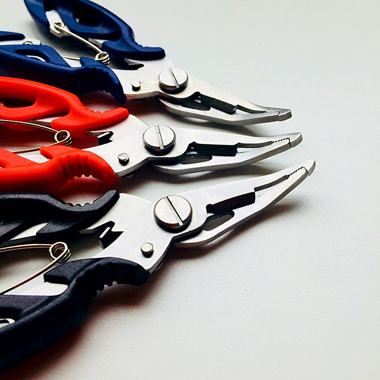 Stainless Fishing Pliers, Fish Gripper & Lanyard Options – product photo