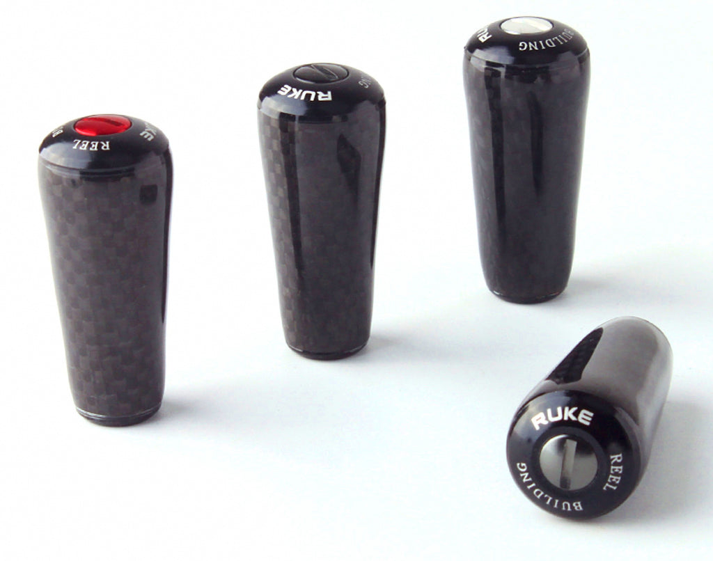Long Carbon Fiber Reel Handle Knob for Baitcasting Reels – product photo