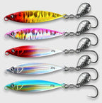 Metal Jig with Blade and Single Hook, 10–40 g (0.35–1.4 oz) – product photo