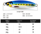 Casting Metal Jig, 20–60 g (0.7–2.1 oz) – product photo
