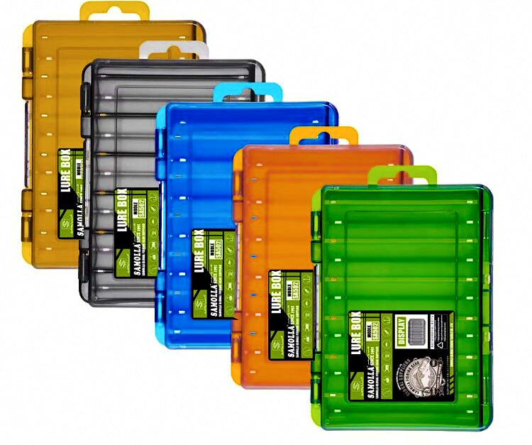Double-Layer Plastic Lure Storage Box, Minnow & Pencil Bait – product photo