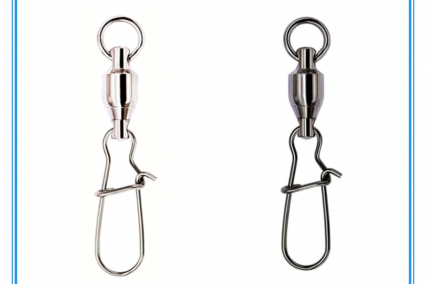 Bearing Swivel with Reinforced Safety Snap, Sizes 0–10 – product photo