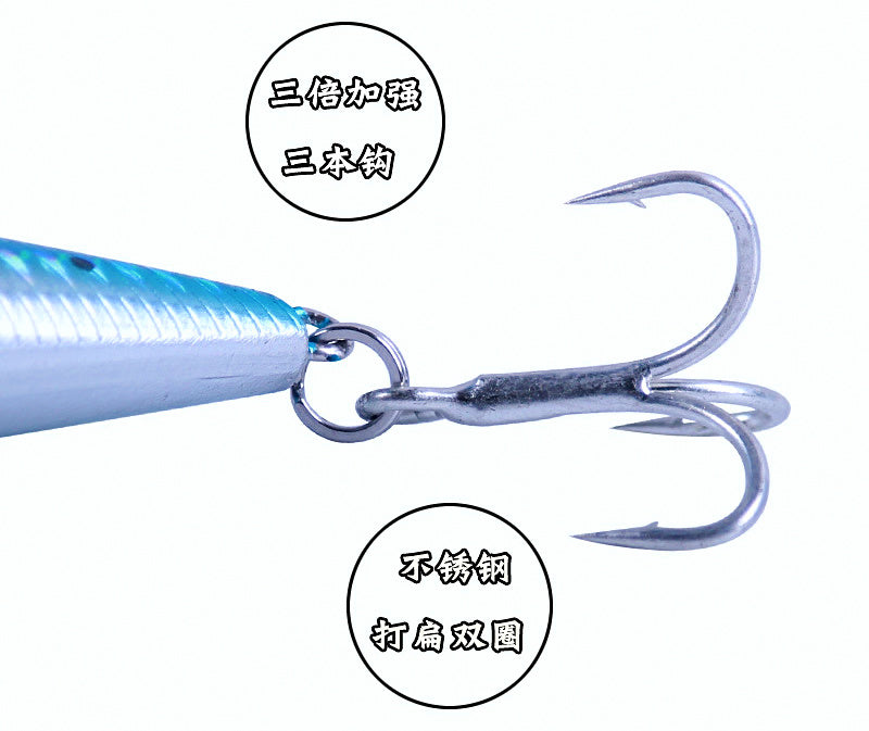 Sinking Minnow Hard Bait, 151 mm (5.9 in), 60 g (2.1 oz) – product photo