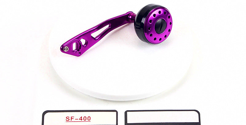 Aluminum CNC Reel Handle Upgrade for Water Drop Reels – product photo