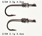 Screw Lock Jig Heads for Soft Baits, Sizes 2/0–8/0 – product photo