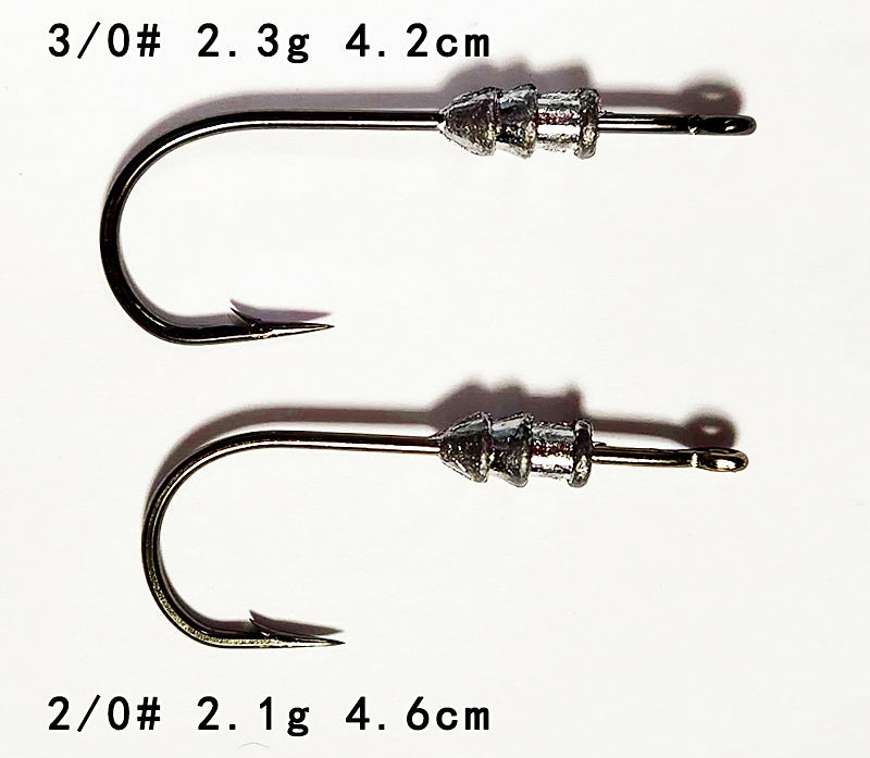 Screw Lock Jig Heads for Soft Baits, Sizes 2/0–8/0 – product photo