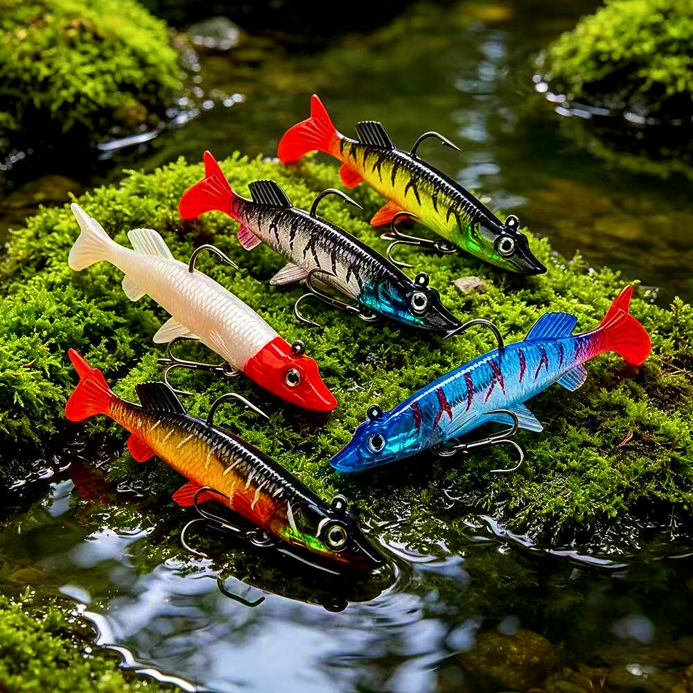 Soft Bait Lead Fish Lure Set, 15 g (0.53 oz) – product photo
