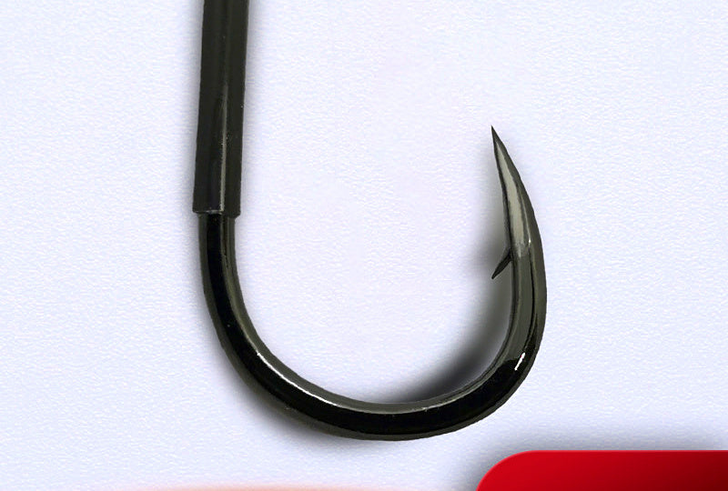 Iseni-Style Barbed Fishing Hooks, Bulk, Sizes 7–16 – product photo