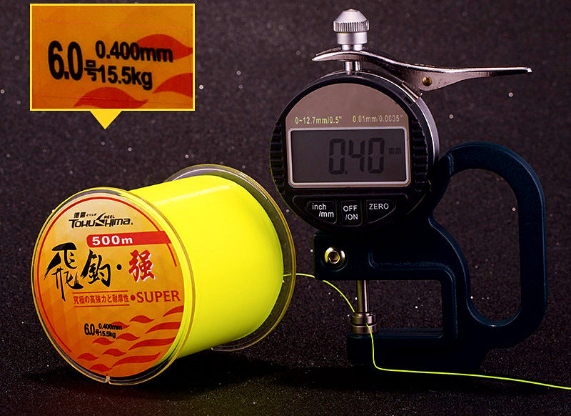 Nylon Monofilament Main Line, 500 m & 1000 m Spools – product photo