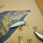 Mini Minnow Hard Bait, 38 mm (1.5 in) 2.6 g (0.09 oz) – product photo