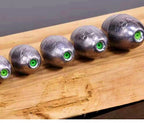 Olive Sinker, Plastic Core, 5 Pack, 0.35–2.8 oz (10–80 g) – product photo