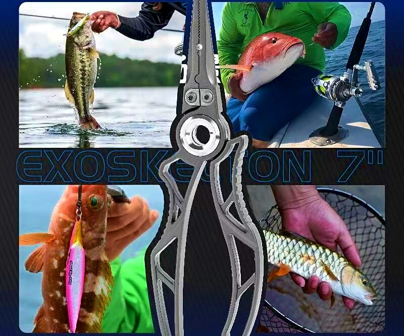 Stainless Steel Fishing Pliers, 7 in (17.8 cm) – product photo
