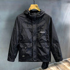 Men's UPF 50+ Hooded Sun Shirt, Lightweight Nylon – product photo