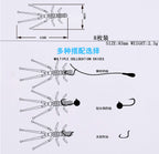Floating Shrimp Soft Bait, 8-Pack – product photo