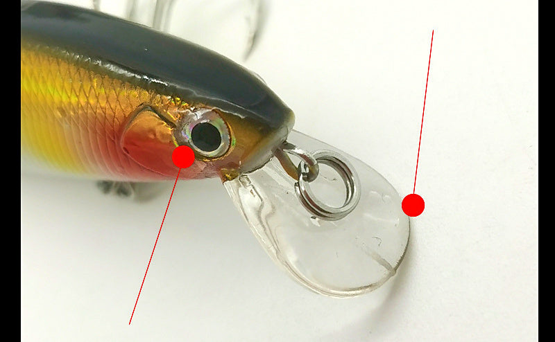 Sinking Minnow Lure, Long Lip, 5–14 g (0.18–0.49 oz) – product photo