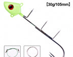 Glow Cutlassfish Jig with Assist Hooks, 15–250 g (0.5–8.8 oz) – product photo
