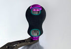 Aluminum Baitcasting Reel Handle, 130 mm Double Knob – product photo