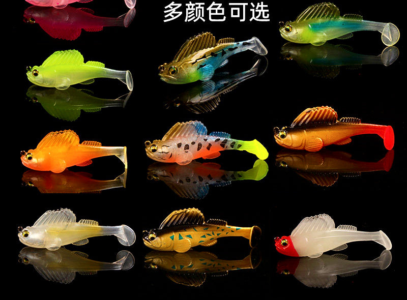 Snag-Resistant Lead Fish Soft Lure Pack, 7–20 g (0.25–0.7 oz) – product photo