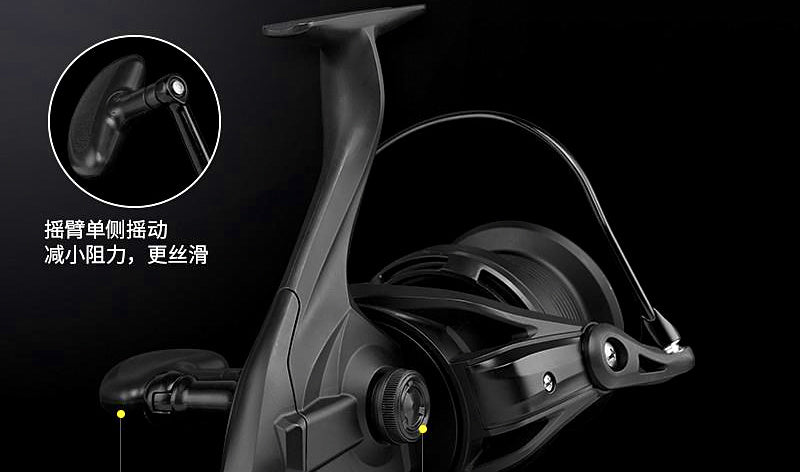 All-Metal Spinning Reel, 17 Bearings, Sizes 8000–14000 – product photo