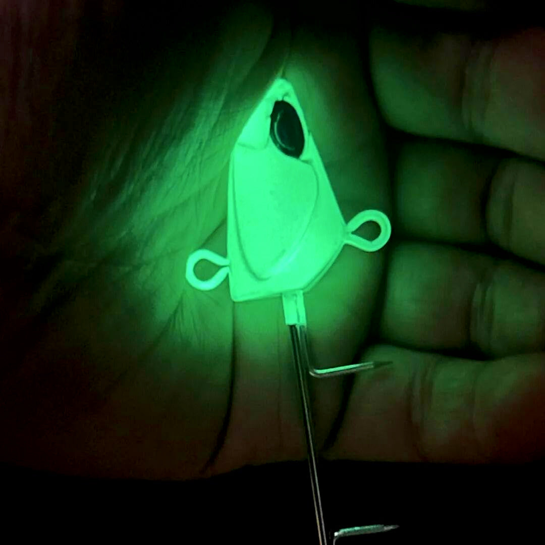 Glow Double Hook, Size 15, Saltwater Boat Fishing – product photo