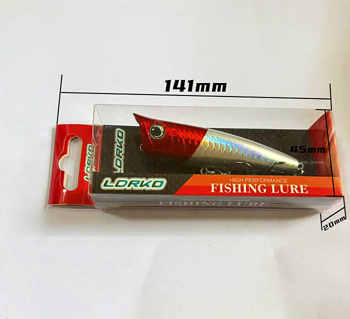 Topwater Walk-the-Dog Popper Lure, 8.5 g (0.3 oz) & 15 g (0.5 oz) – product photo