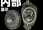 Titanium TC4 Fish Lock Fish Control Clip, Single Wheel – product photo