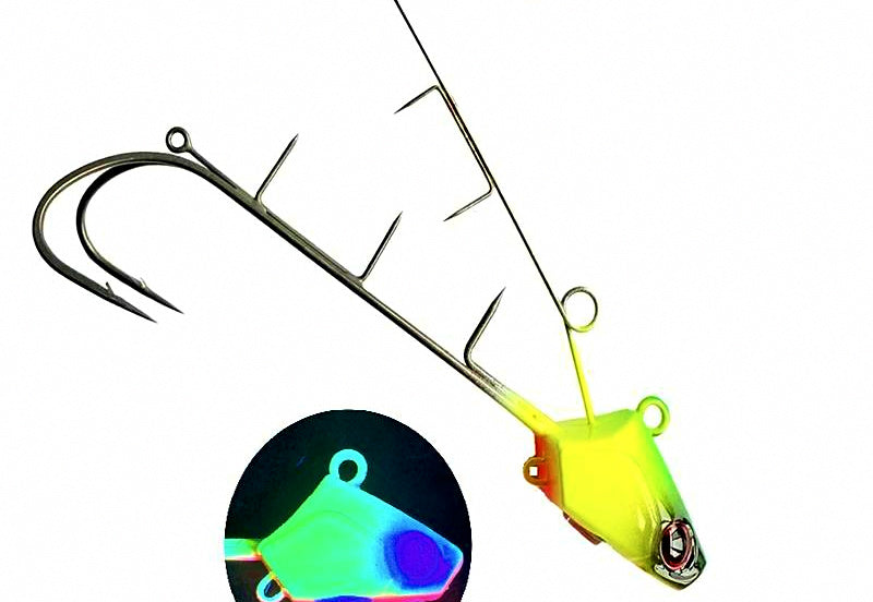 Glow Tenya Jig with Double Hooks, 80–180 g (2.8–6.3 oz) – product photo