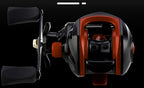 Metal Baitcasting Reel, Black/Red, Left or Right Hand – product photo