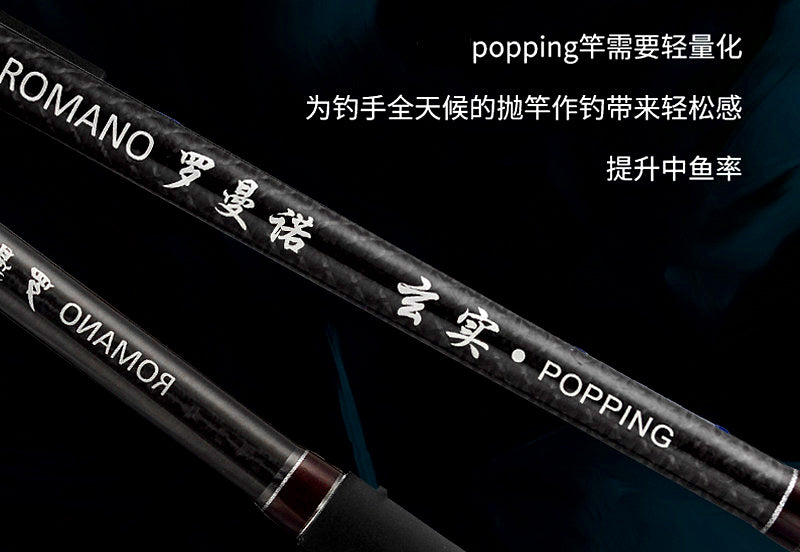 Popping Rod, 2.45 m (8 ft), Carbon, GT & Offshore Casting – product photo